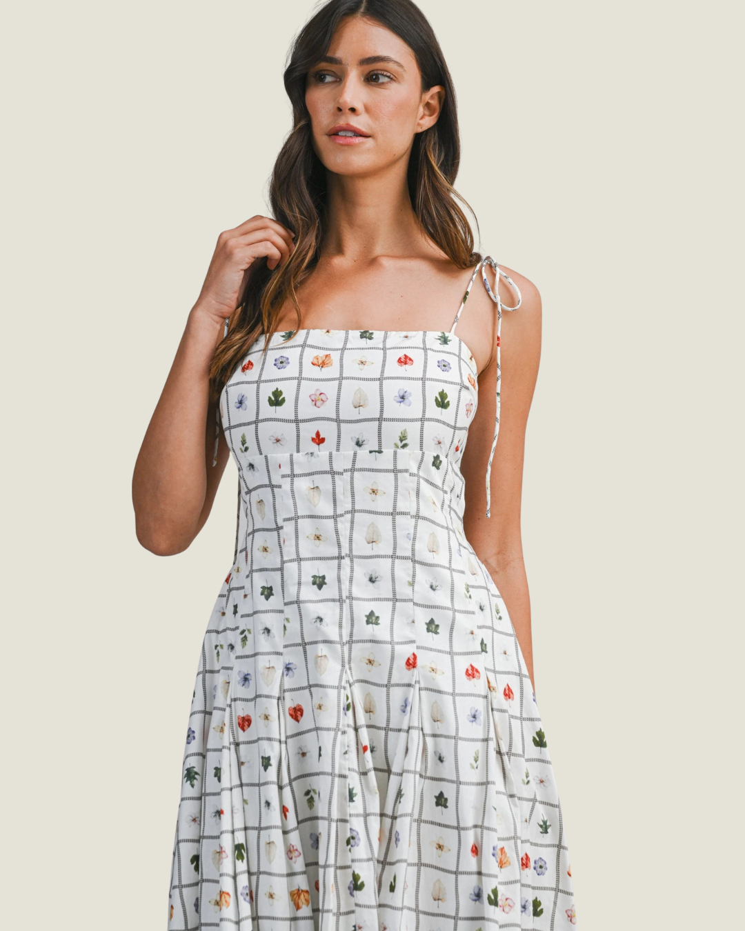 Poppy Floral Midi Dress