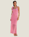 Mila Floral Knit Maxi Dress
