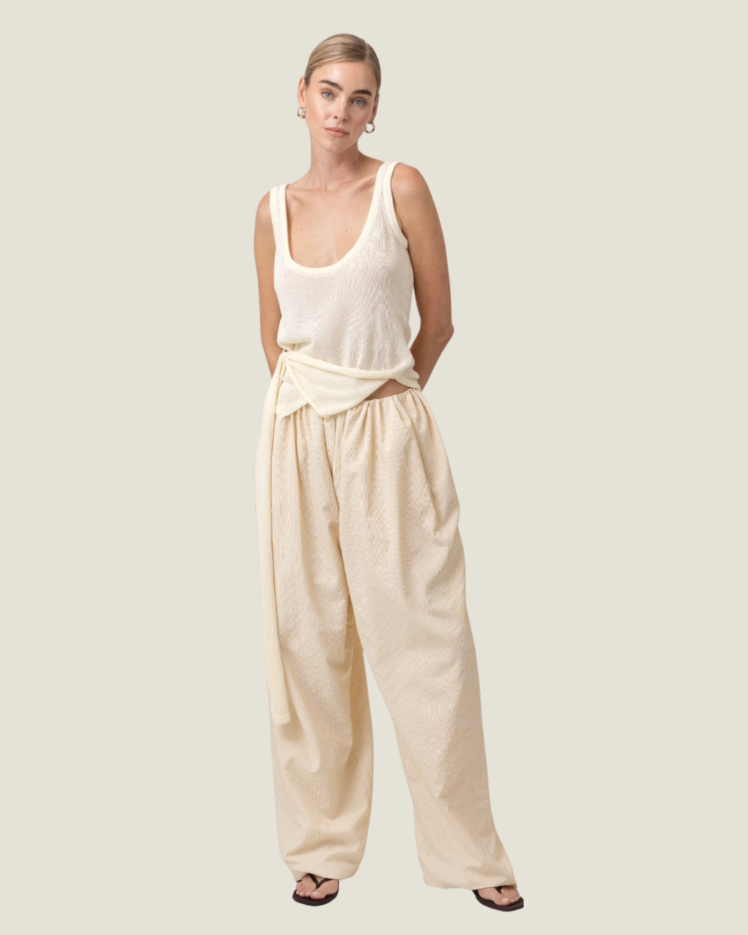 Alvyne Tie Waist Tank
