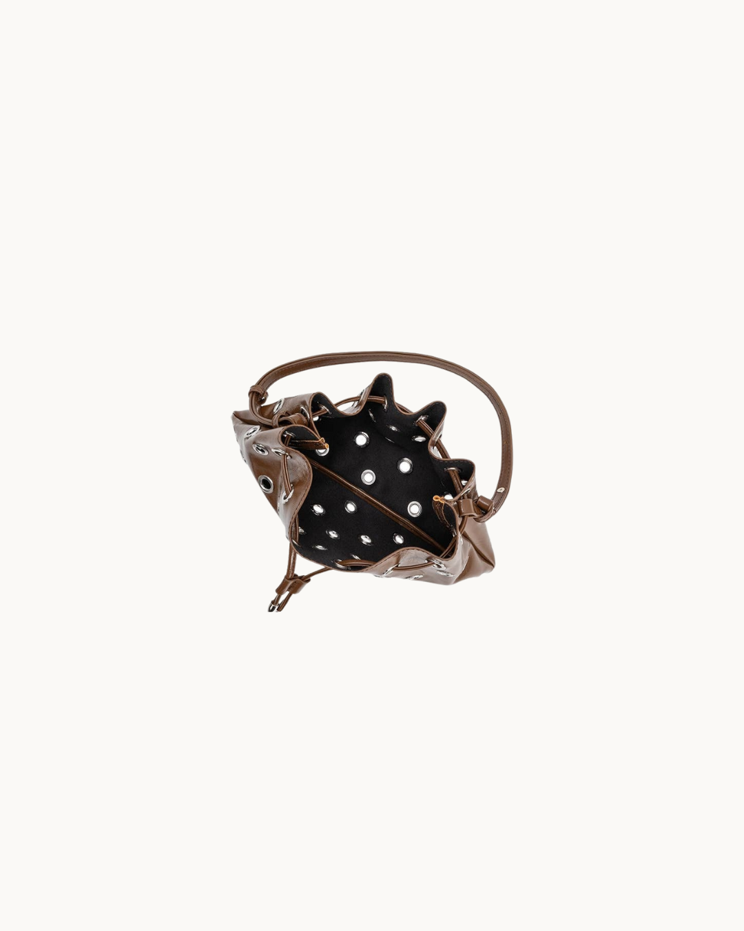 Paloma Chocolate Recycled Vegan Shoulder Bag