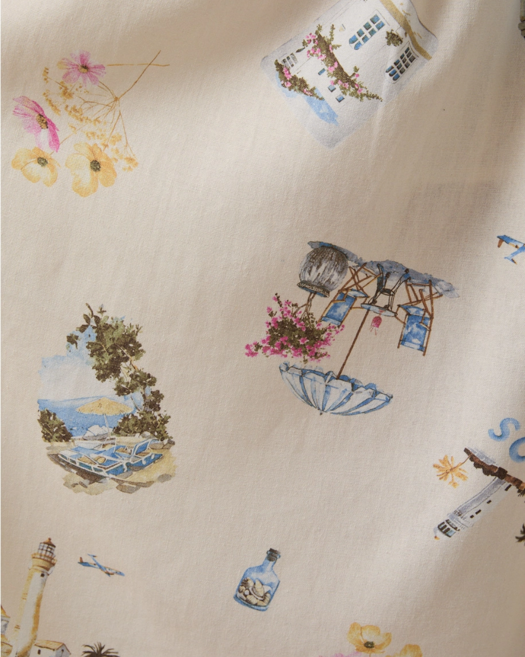 St. Tropez Boat Neck Drop Waist Midi