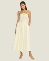 Hilary Beaded Halter Dress