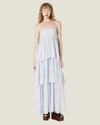 Soria Tiered Chiffon Maxi Dress