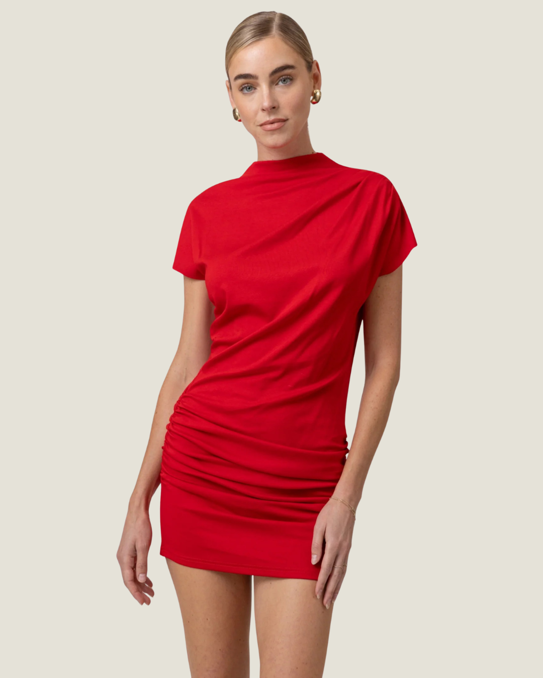 Archer Draped Mini Dressed