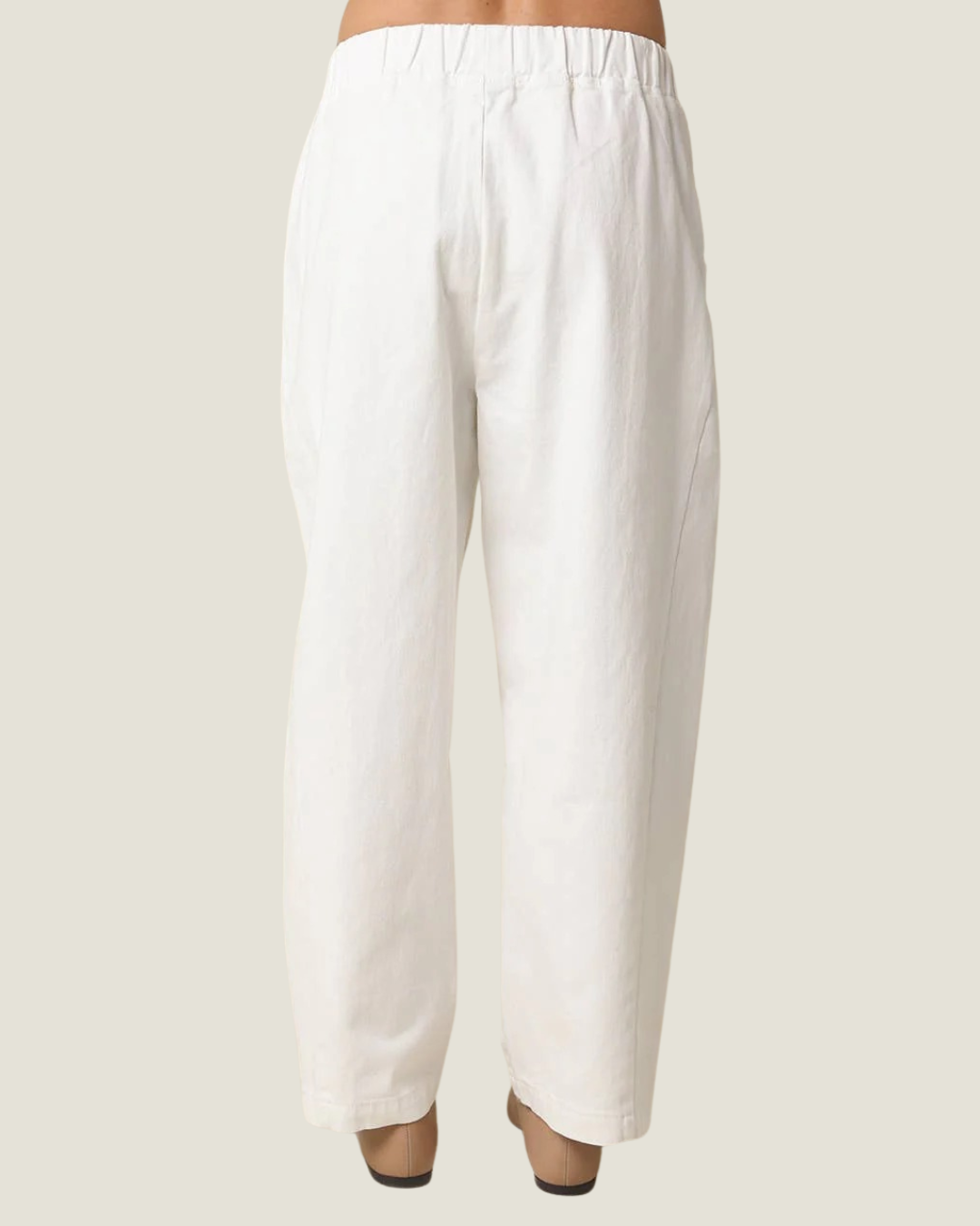 Zoey Elastic-Waist Baggy Pants