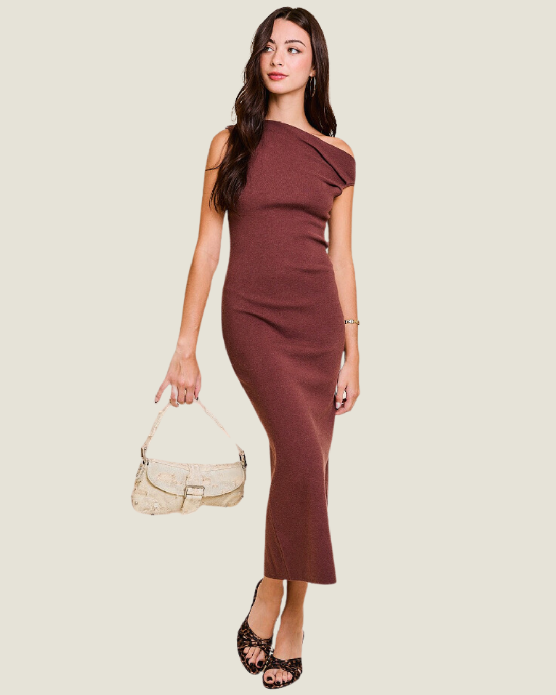 The Ilys: Asymmetrical Midi Dress