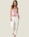 Zoey Elastic-Waist Baggy Pants