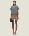 Bruce Embroidered Fish Stripe Tee