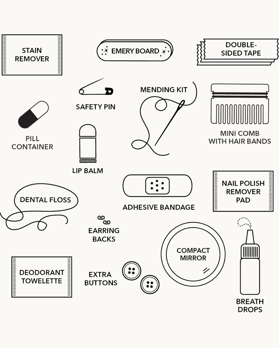 Tortoise Shell Minimergency Kit
