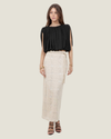 Capri Crochet Maxi Skirt