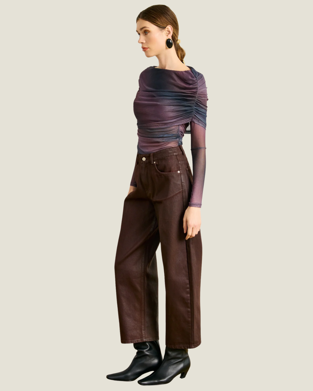Chelsea Pants in Bordeaux
