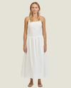 Nelly Eyelet Midi Dress