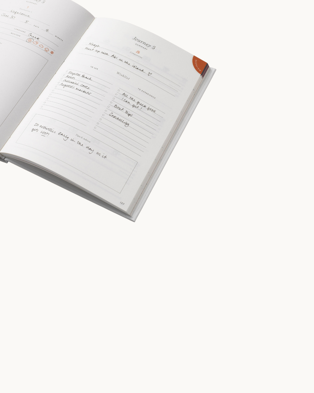 Guided Travel Journal