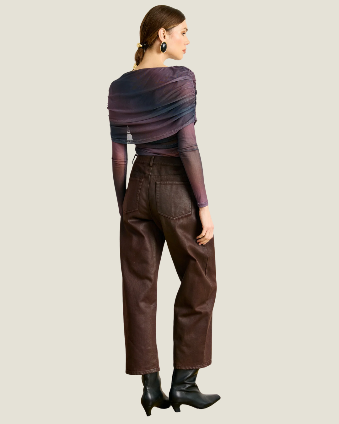 Chelsea Pants in Bordeaux