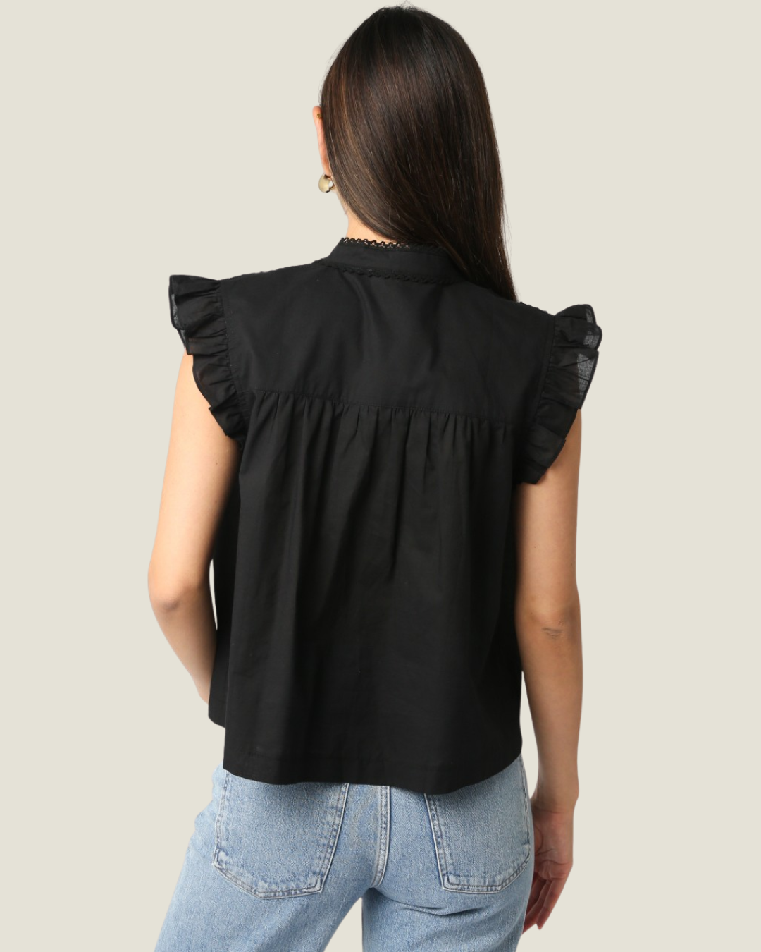 Isabel Frill Detail Blouse