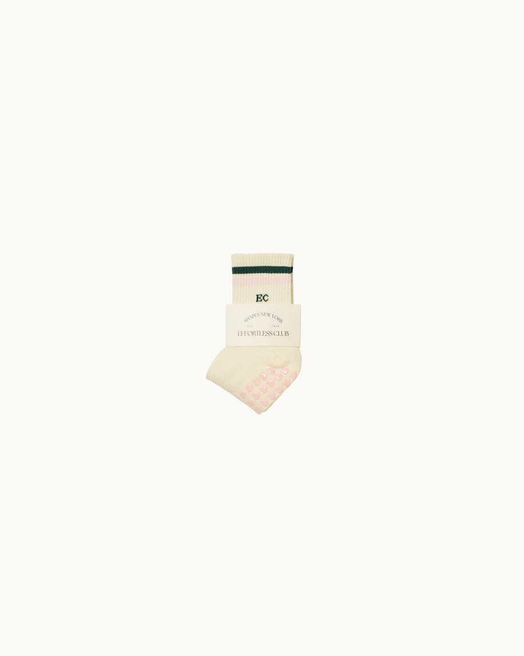 Retro Striped Grip Sock