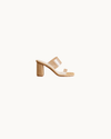 The Francee Transparent Raffia Heel