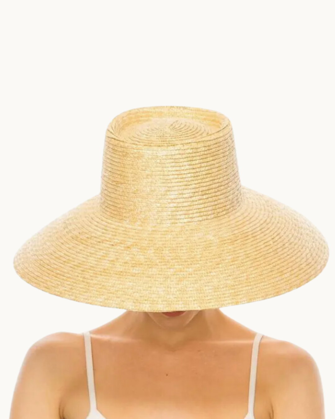 Lampshade Hat Ivory