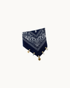 Dark Blue Jewel Bandana