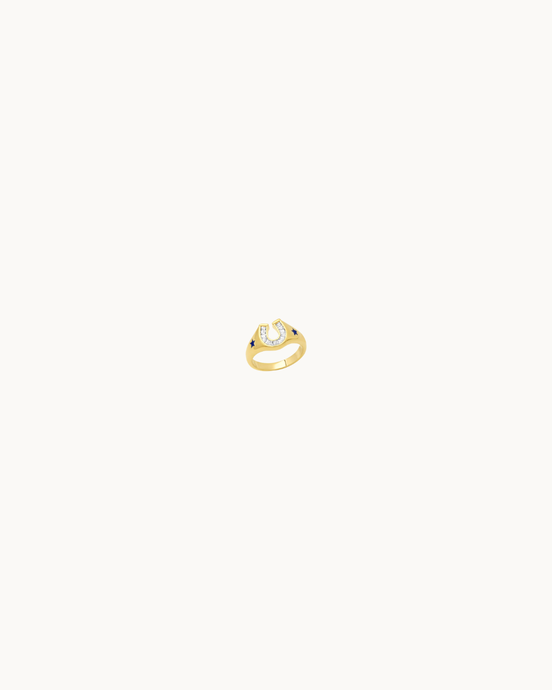 Horseshoe Signet Ring