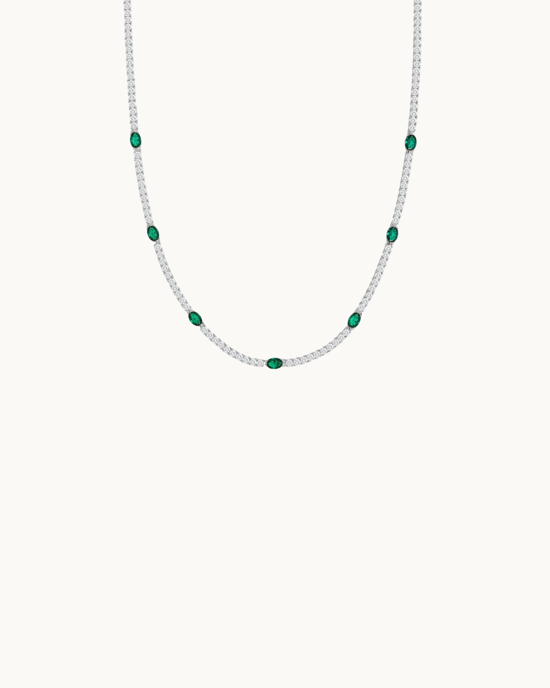 The Maven Tennis Necklace 16"