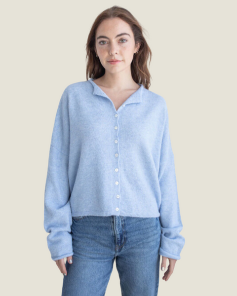The Joyce: Sky Blue Cardigan – Love, Celine Boutique