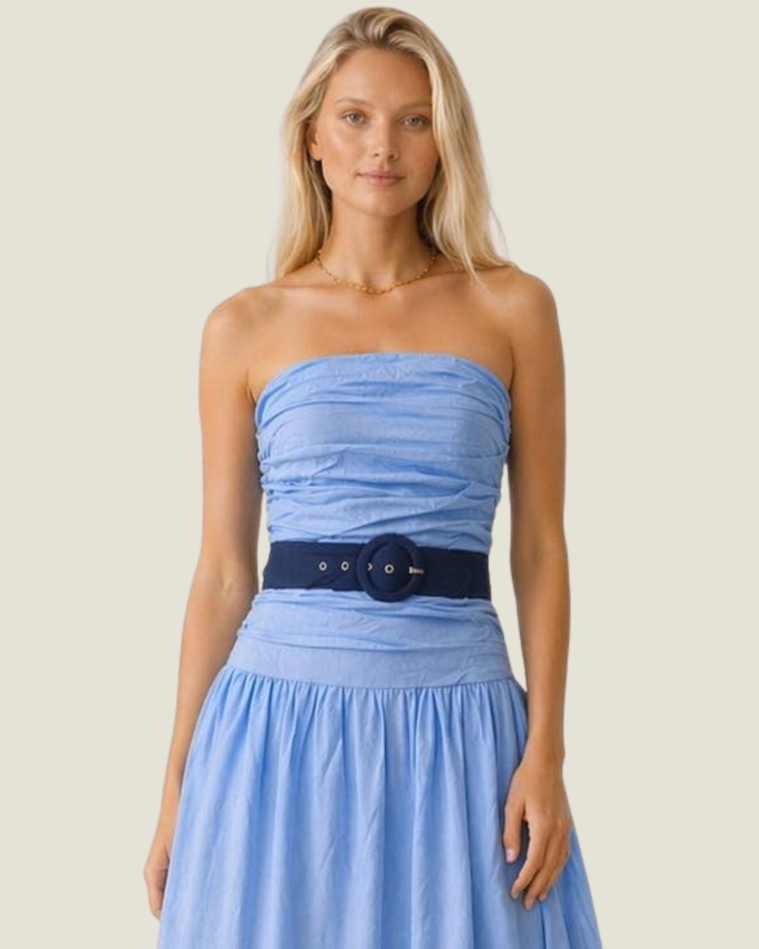 Vivienne Belted Midi Dress
