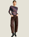 Chelsea Pants in Bordeaux