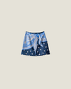 Marina Coastal Scarf Print Skirt