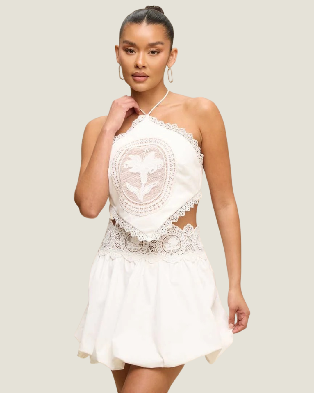 Seraphina Lace Mini Skirt