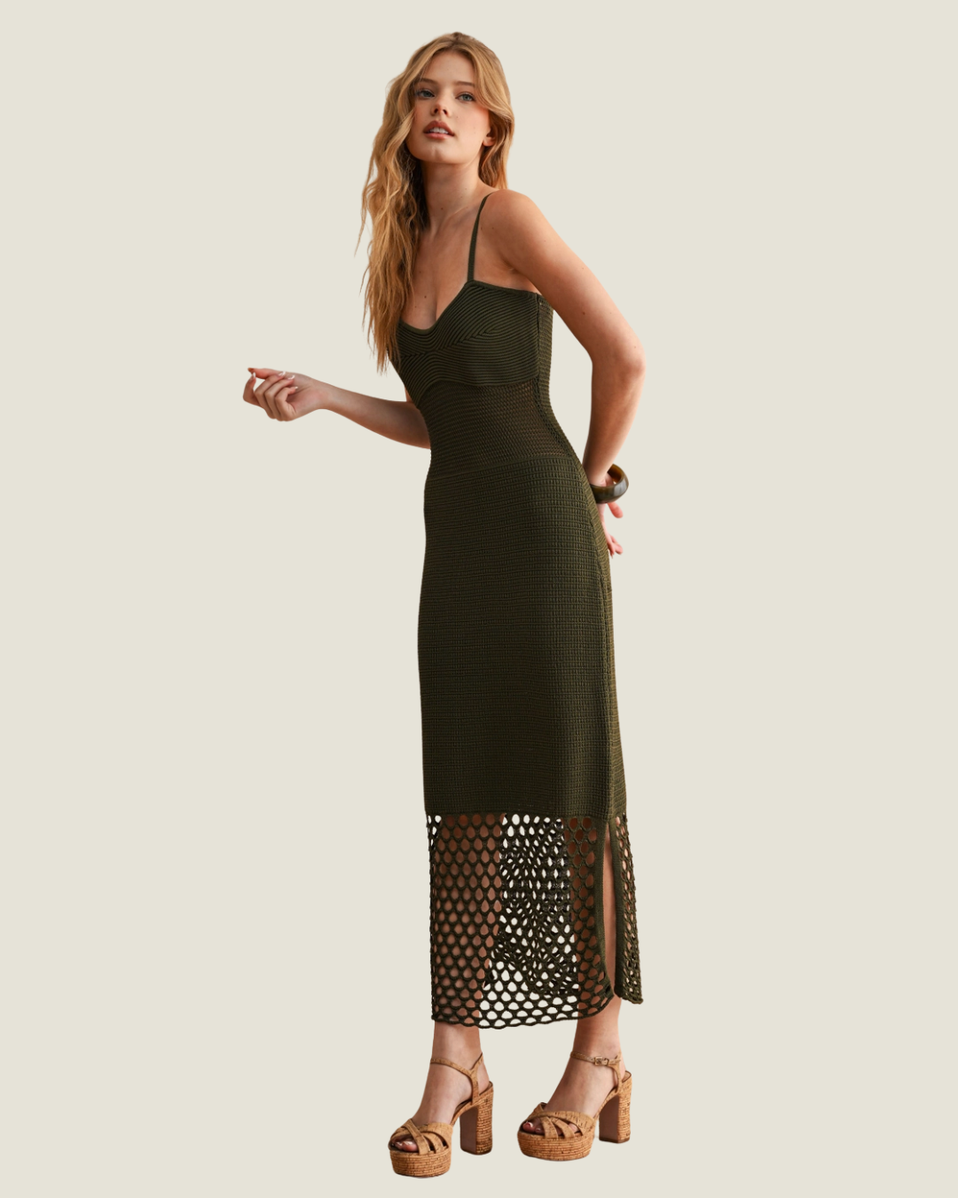 Calypso Knit Midi Dress