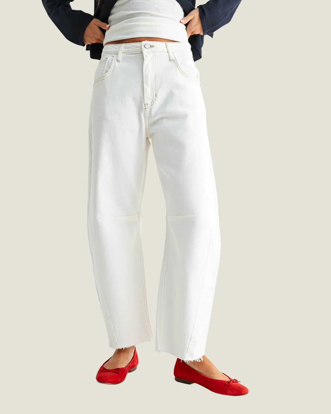 Palmer Barrel Leg Jeans