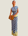 Stripe Midi Maeva Skirt