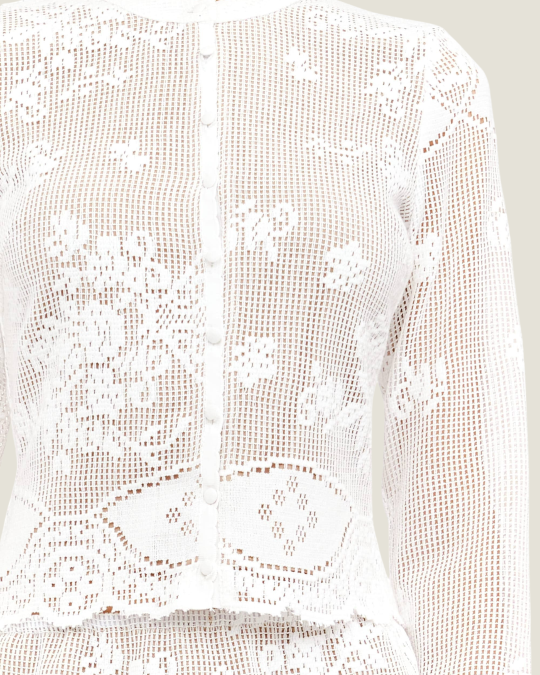 Penny Lace Long Sleeve Top
