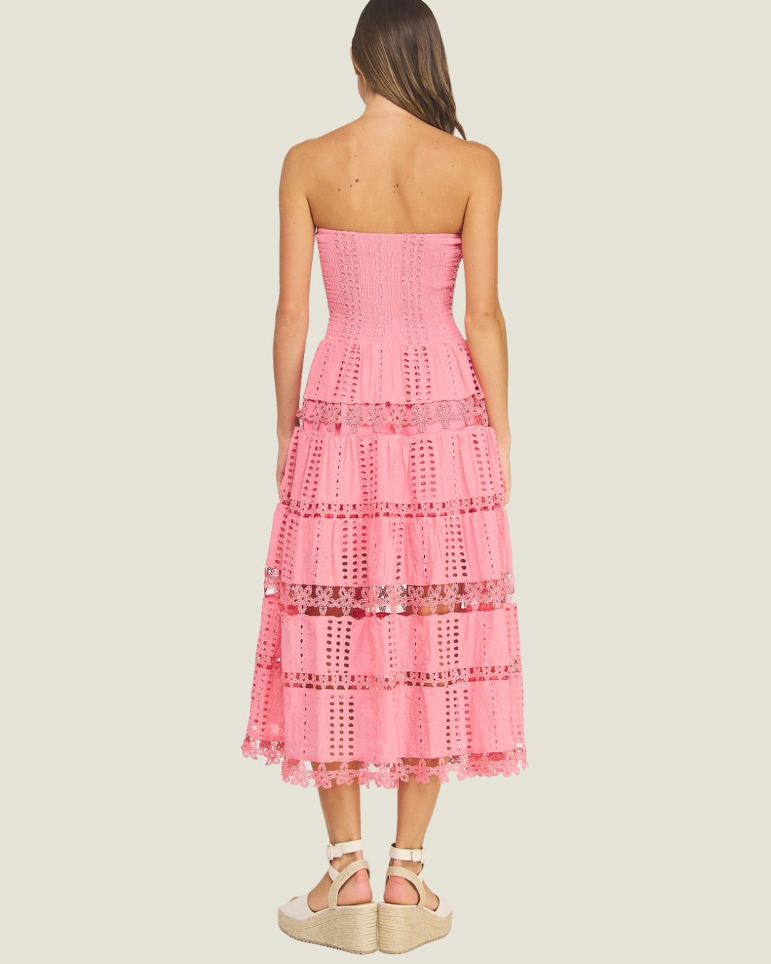 MaryAnn Eyelet Lace Dress