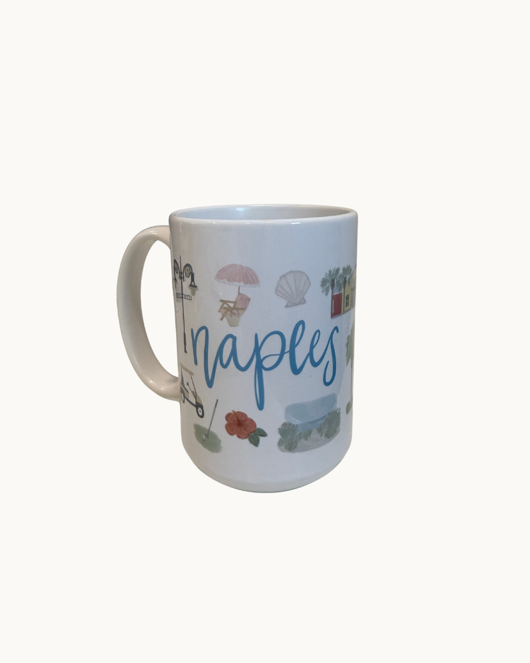 Naples Watercolor Mug