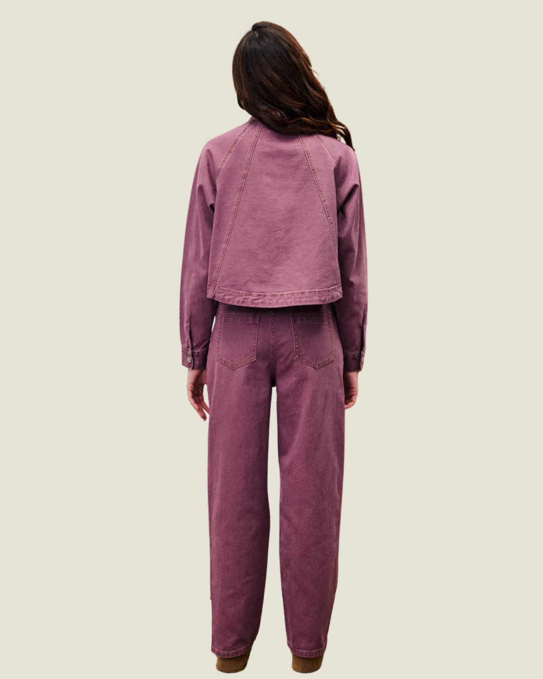 Tess Violet Straight Leg Jeans