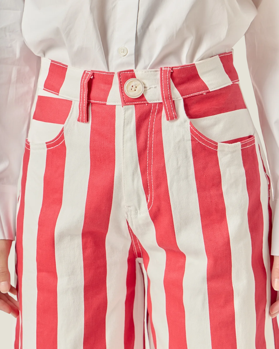 Marina Bold Striped Jean