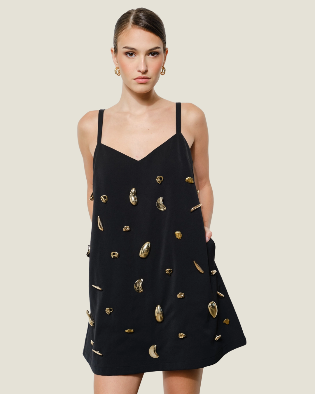 Brooke Embellished Mini Dress