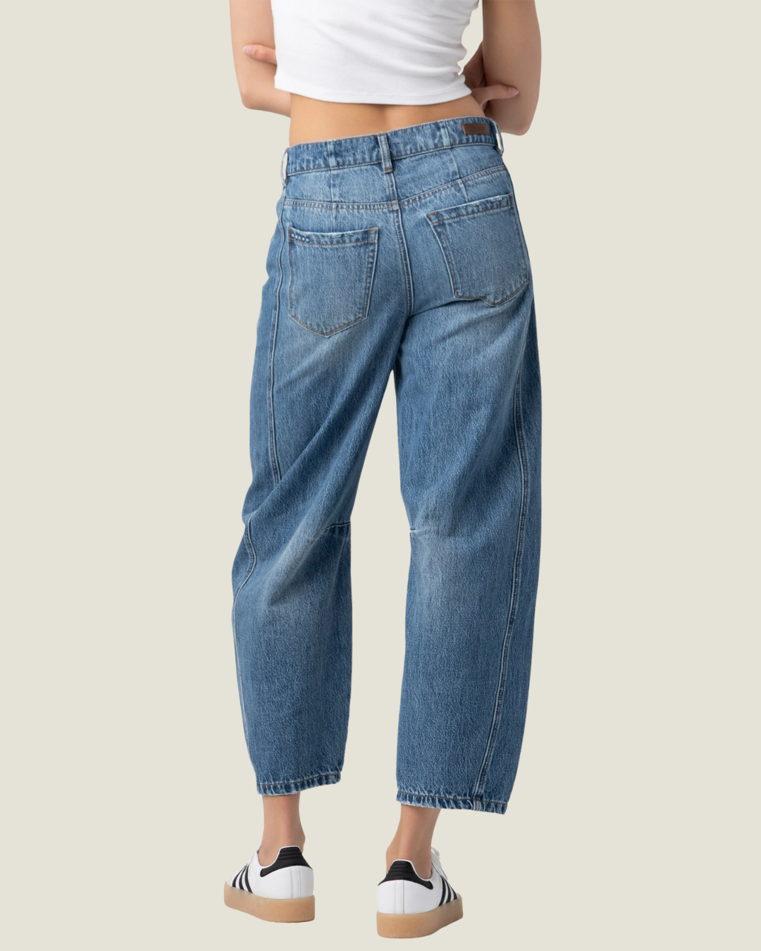 Barn Girl Barrel Straight Leg Jean