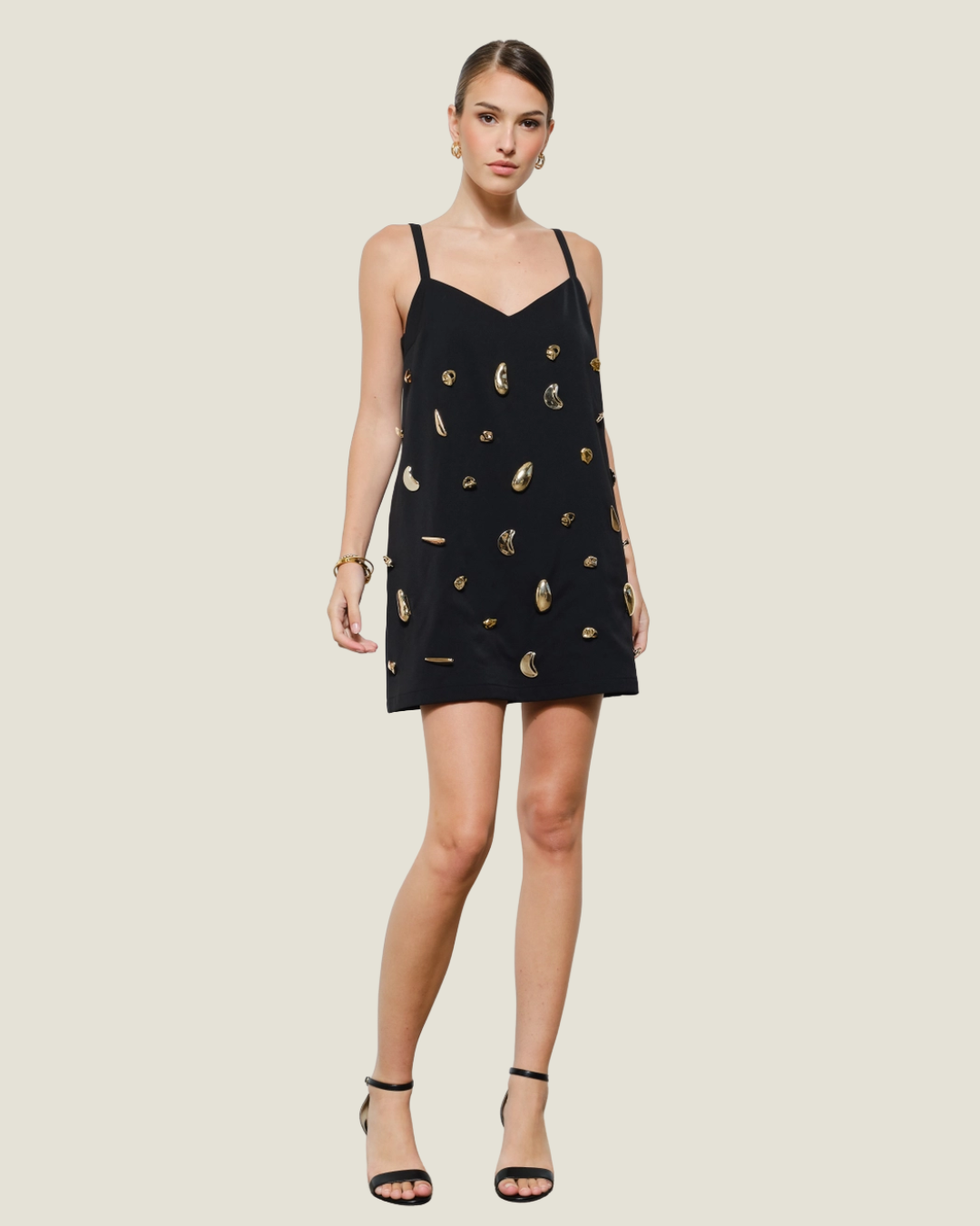 Brooke Embellished Mini Dress