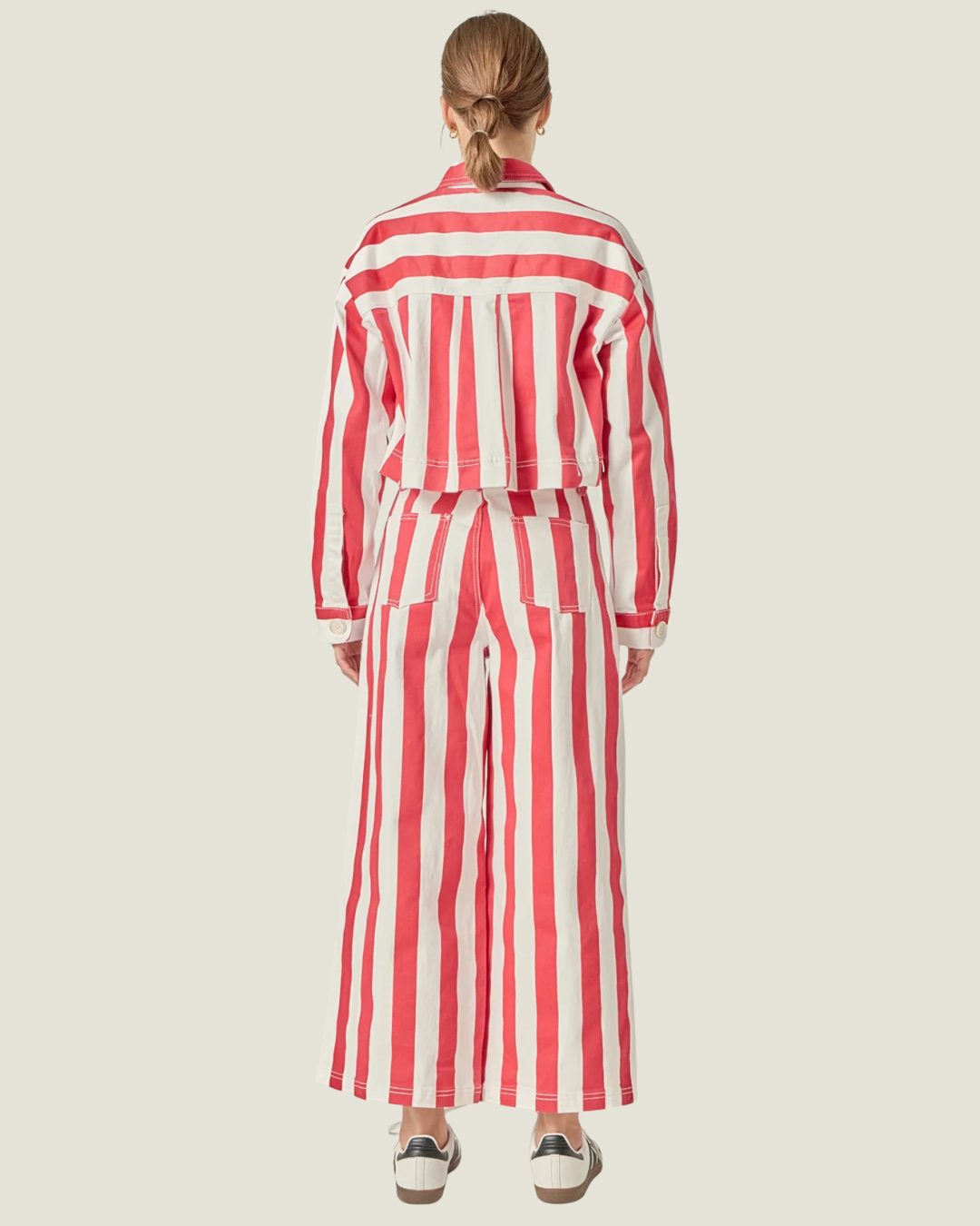 Marina Bold Striped Jacket
