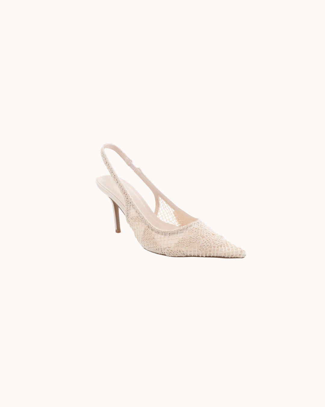 Kadey Crochet Slingbacks