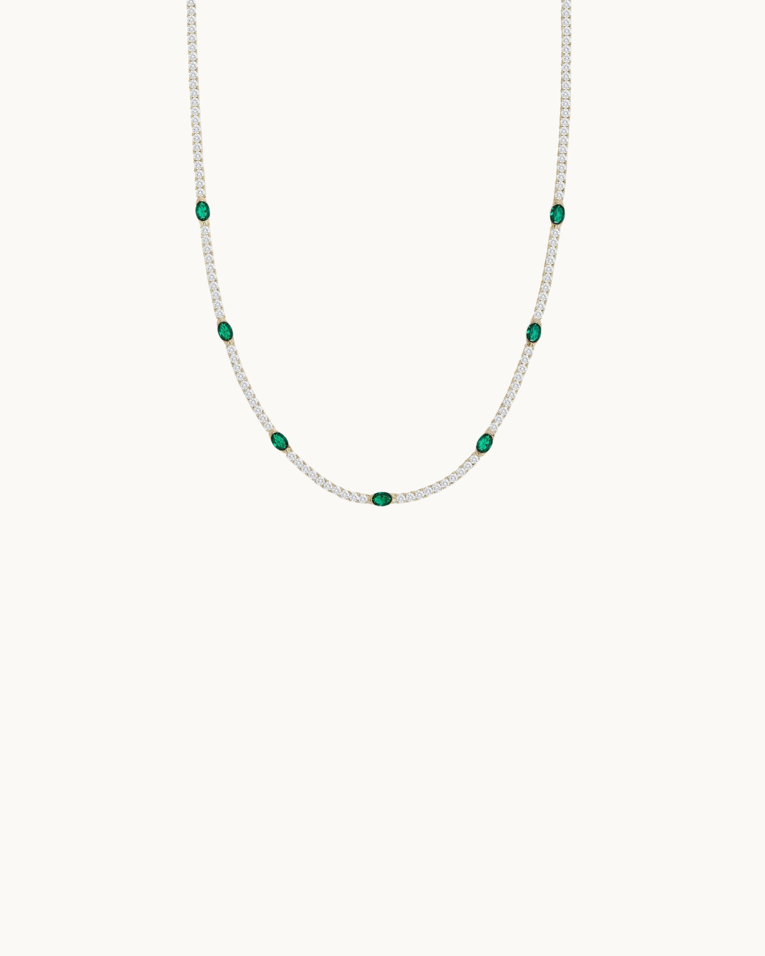 The Maven Tennis Necklace 16"