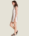 The Carmen: Sleeveless Mod Shift Dress