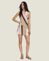 Mirage Stripe Mini Dress