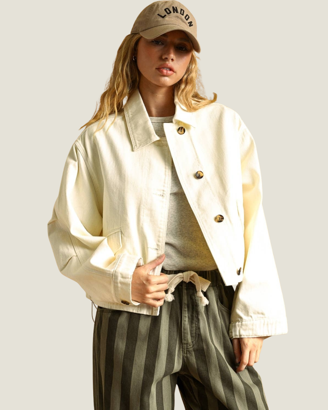 Evelyn Cotton Jacket with Cuff