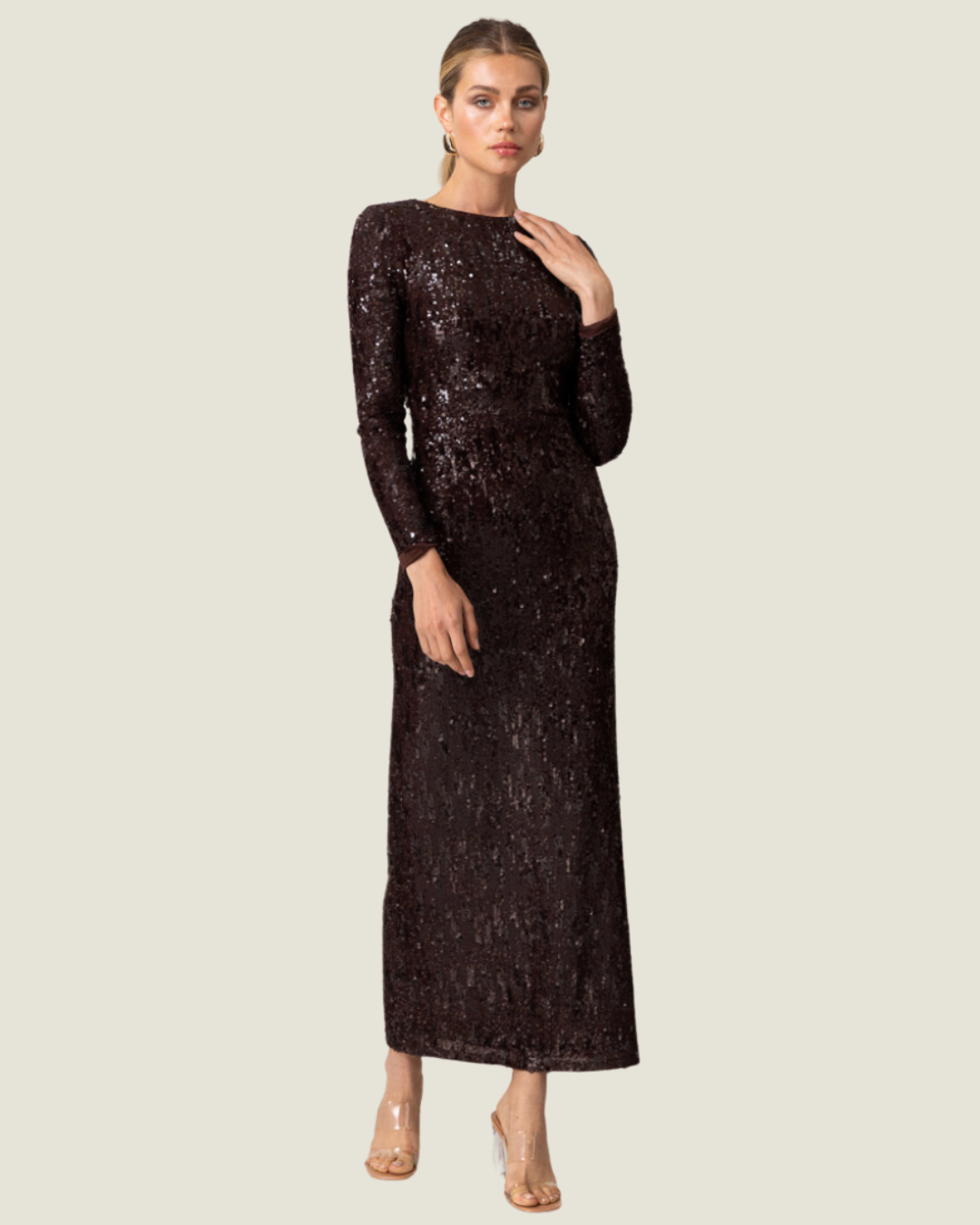 The Stella: Sequin Maxi Dress