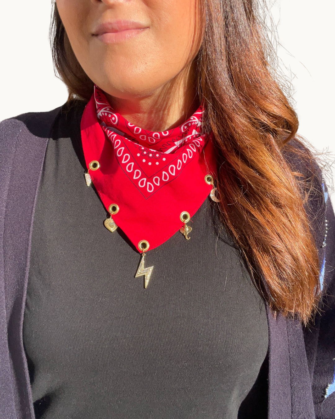Red Jewel Bandana