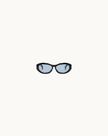 Leona Polarized Retro Oval Sunglasses